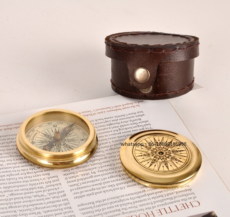 Collectible Vintage Tools - Импортированный из Индии латунный винтажный кожаный