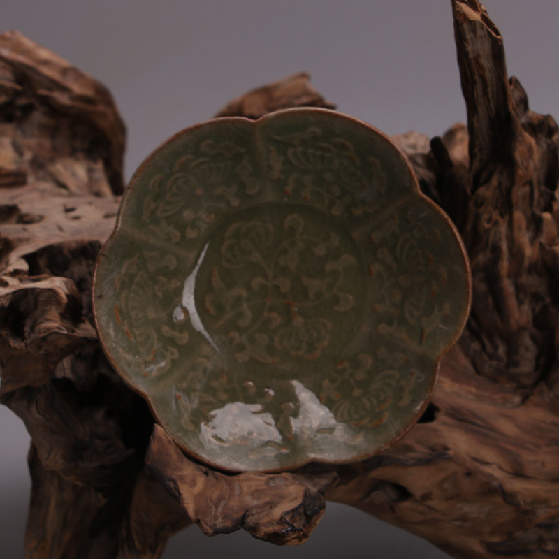 Vintage Collectible Dishes - Маленькая тарелка из фарфора Яочжоу в