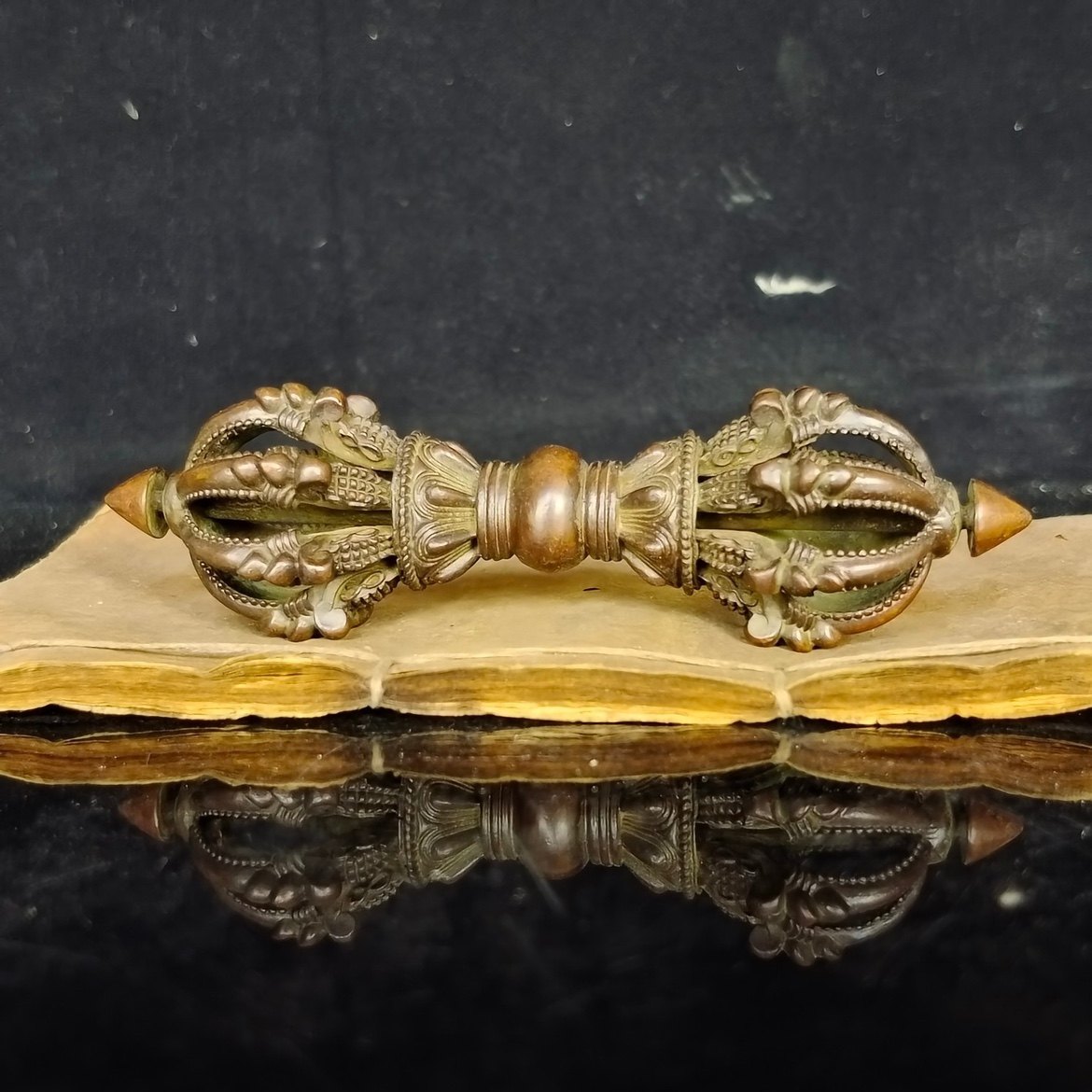 Collectible Vintage Tools - Тибетская тантрическая ваджра-пестик из восьми прядей,