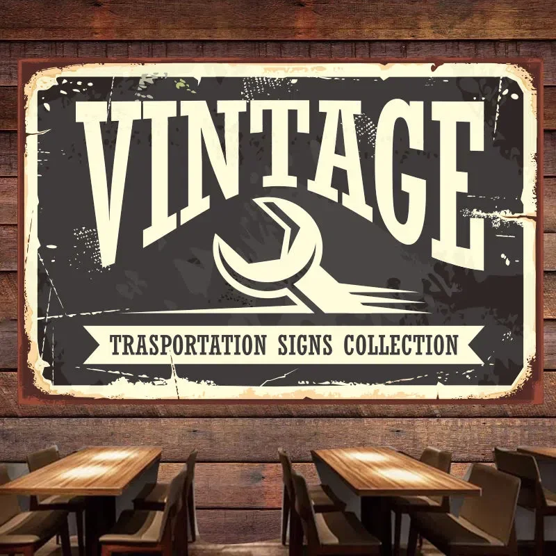 Vintage Collectible Shop - ВИНТАЖНАЯ ПРОПОРТАЦИЯ ПЕСОЛЛЕКЦИЯ Автомобили Плакат Настенная