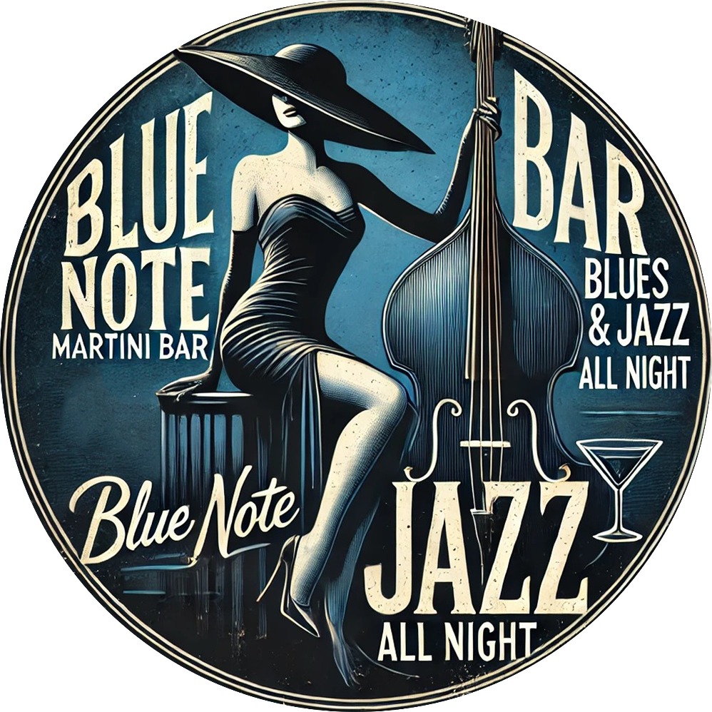 Blue Note Jazz Martini Bar Вин – обзор и цена Vintage Collectible Plates