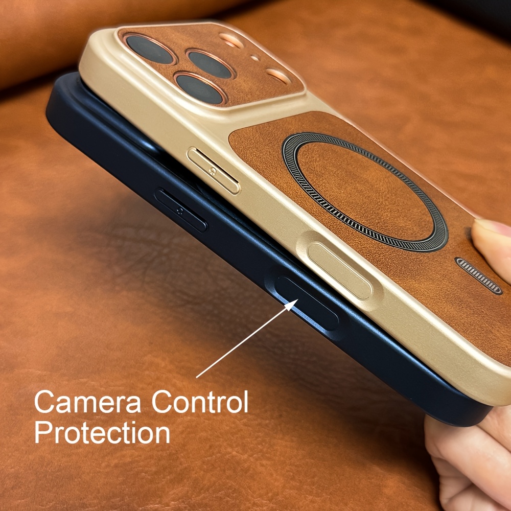 Новый чехол для iPhone 18, 17, – обзор и цена Camera Leather Case