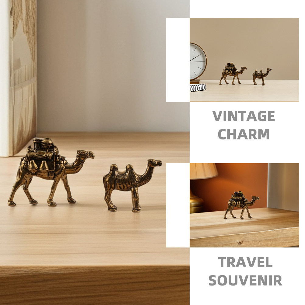 2 шт. статуэток верблюдов Ближ – обзор и цена Vintage Collectible Ornaments