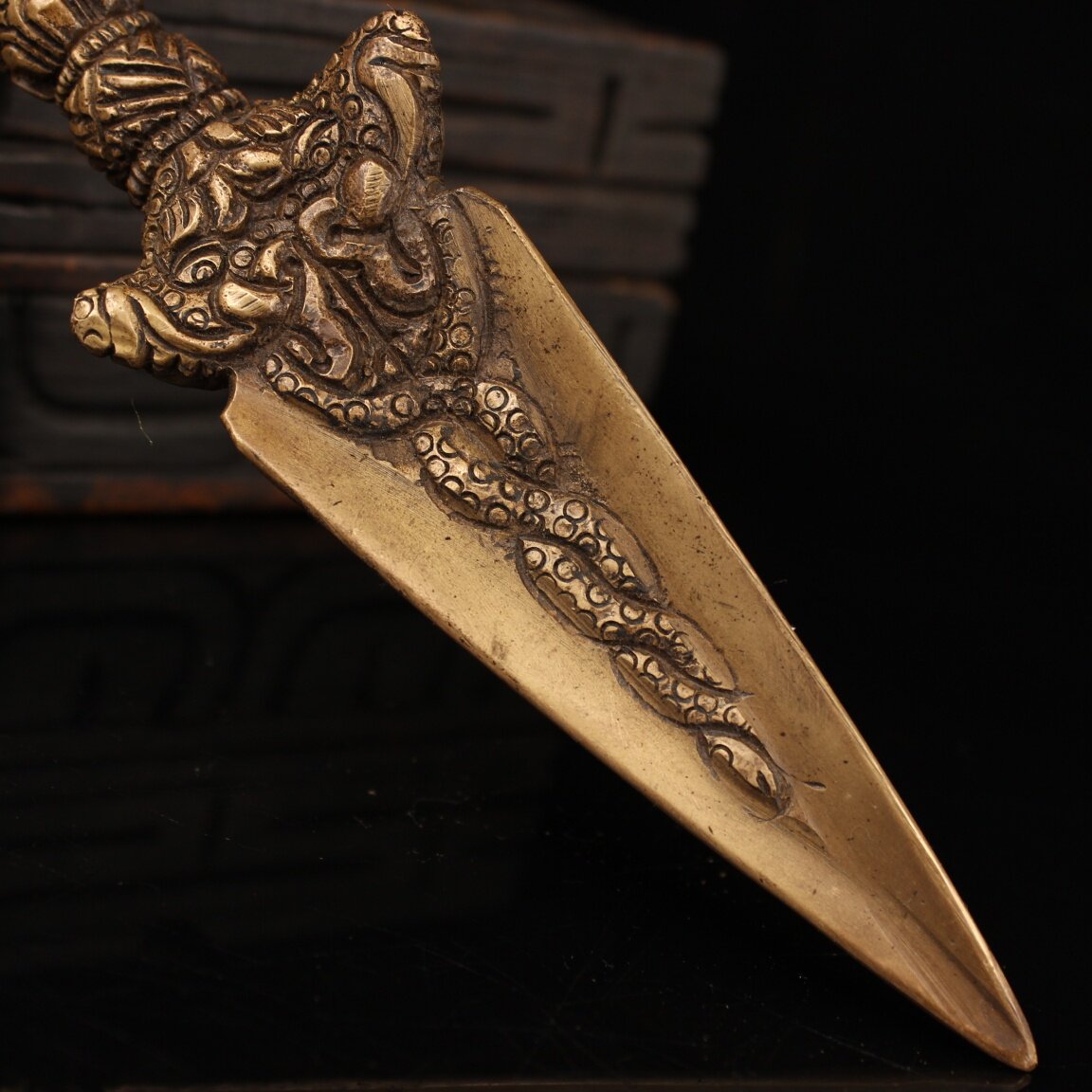 Винтажная медная тибетская буд – обзор и цена Collectible Vintage Tools